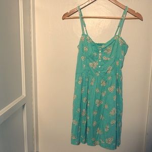 Abercrombie & Fitch Floral Fit and Flare Dress (S)